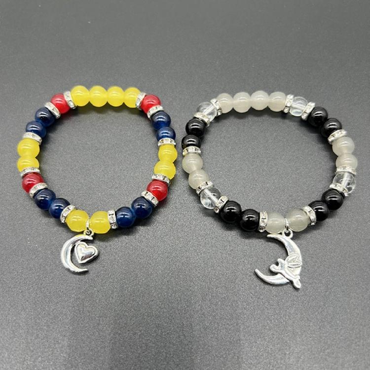 Trendy Beaded Bracelets Handmade Alternative Wrist Chain Bracelet Couple Bangles
