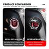 Car Engine Start Stop Button Cover Decorative Ring for Jeep Renegade Wrangler JK JL Grand Cherokee Compass Patriot Liberty