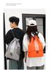 Multi-Sport Backpack: Badminton Racket, Basketball, Sneakers, Football, Swimming Gear, Drawstring, Large Capacity
