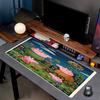 Peppa Pig Print Mouse Pad, Anti‑Slip Desktop Keyboard Mat, for PC Laptop Gaming Working Daily Use, Cool Festival Surprise Gift