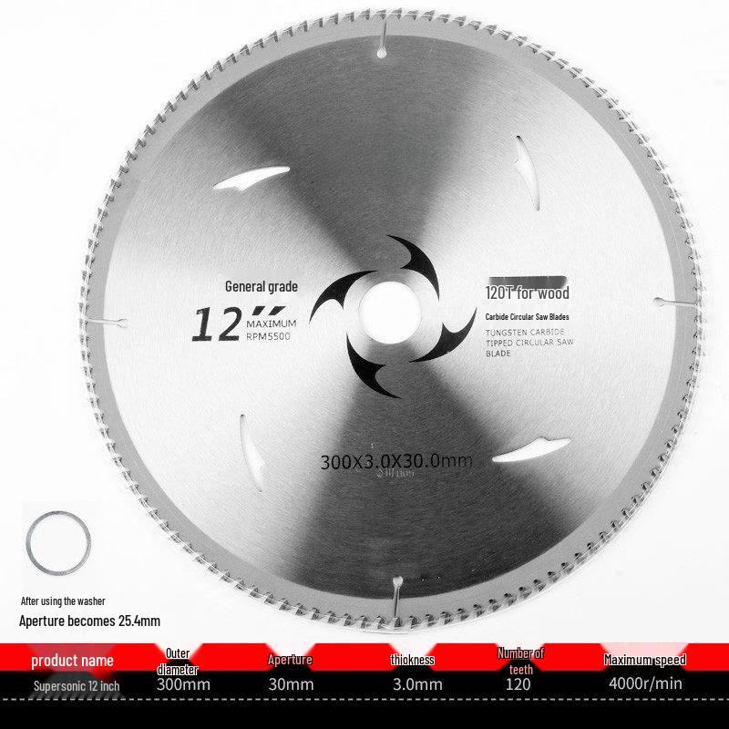 Jun Ding Ying 300mm 120T Wood Circular Saw Blade