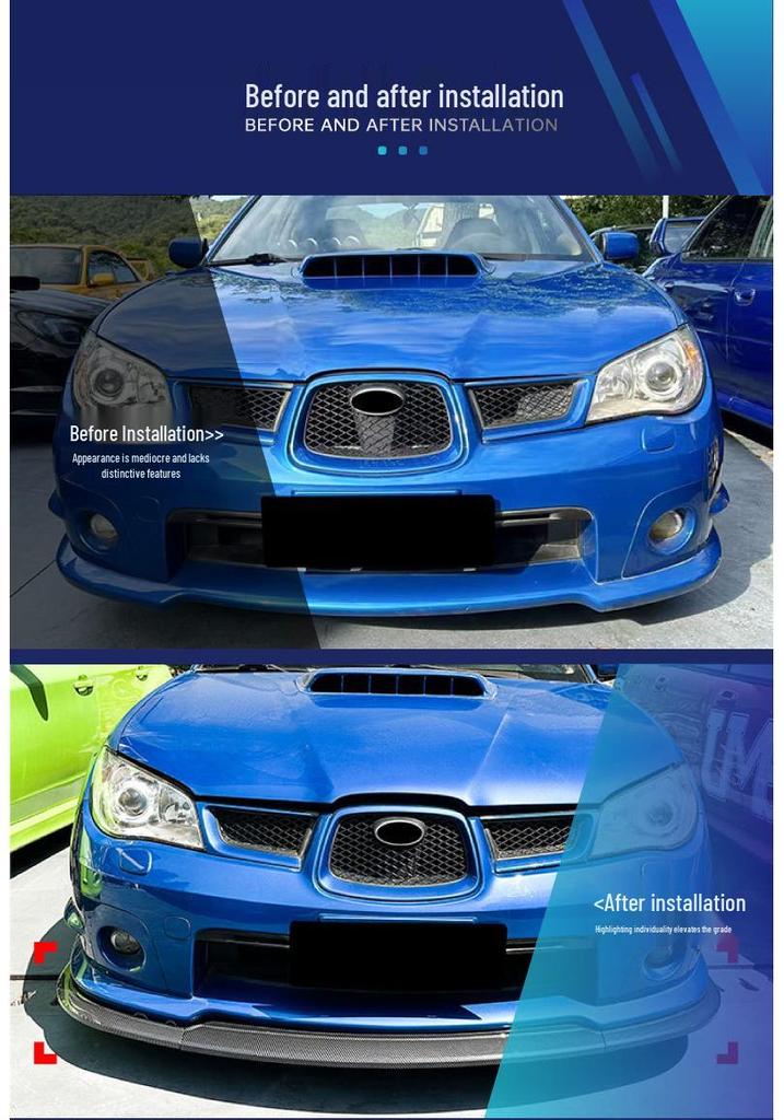 Subaru Forester Front Lip Bumper Spoiler - Modified Parts