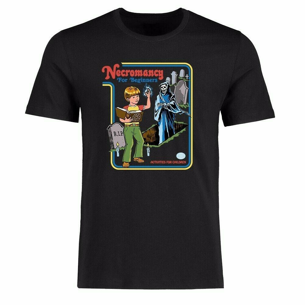 

Funny Unisex T-Shirt Necromancy Beginners Graphic Tee Shirt Short Sleeve
