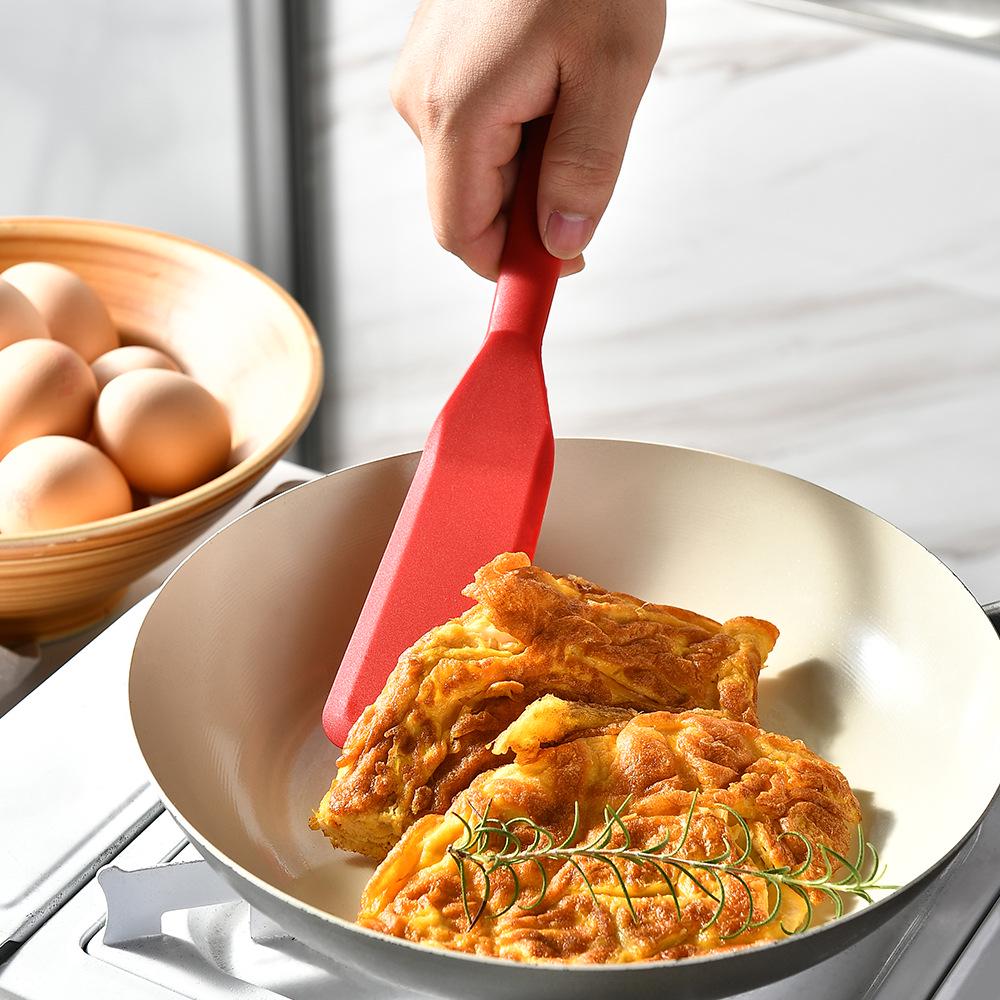 Mini Espátula de Silicona Resistente a Altas Temperaturas para Galletas y Omelettes