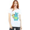Disney Womens/Ladies Toy Story 4 Ducky And Bunny Distressed Pose Cotton Boyfriend T-Shirt