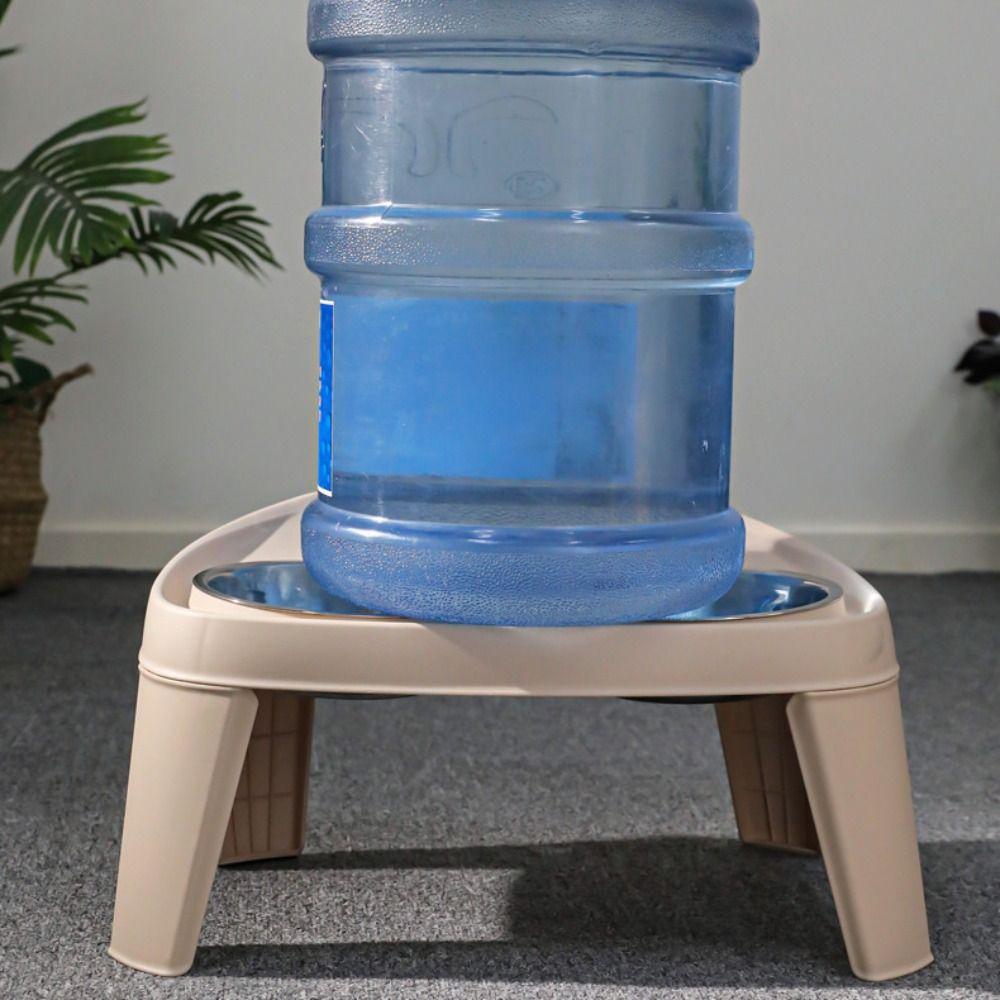 Large Capacity Dog Bowl Double Bowl Dog Food Feeding Basin Cat High Foot Bowl Kitten Puppy