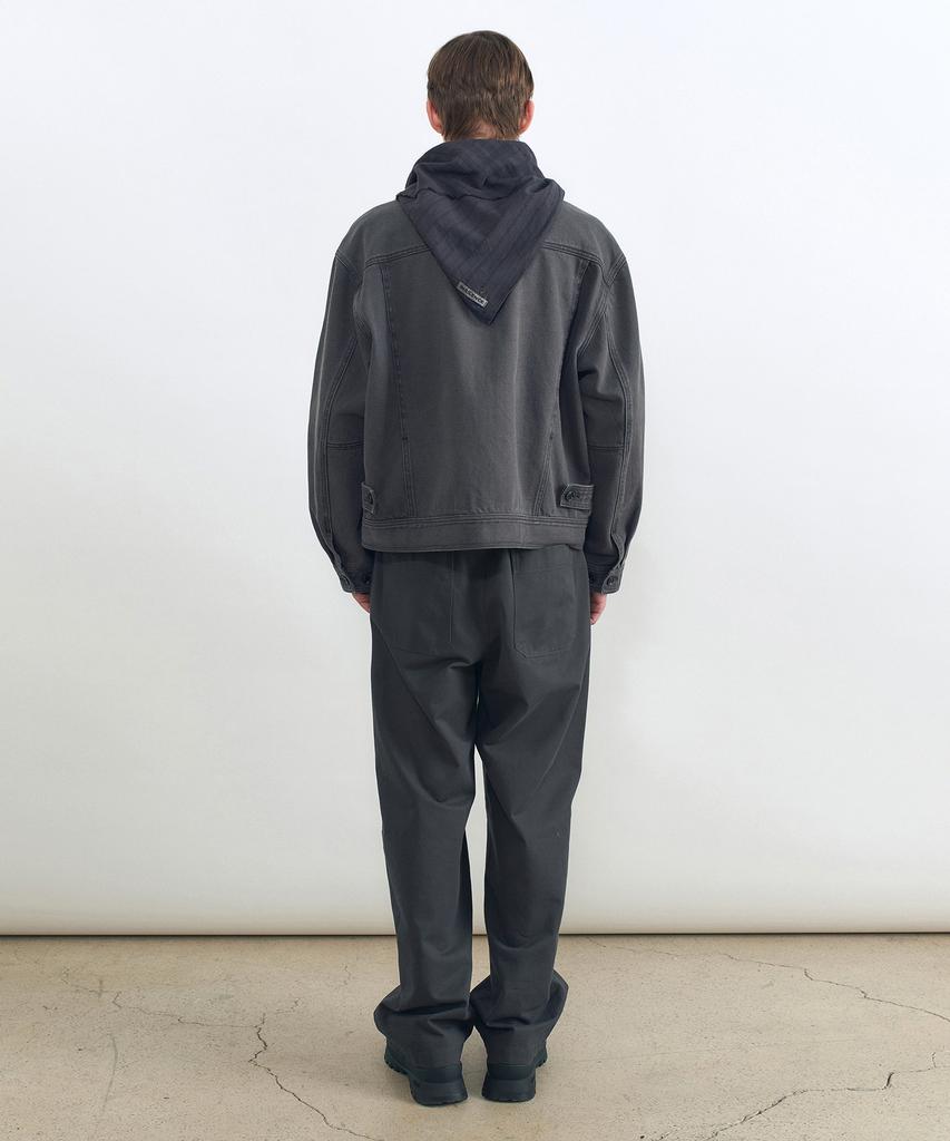 INSILENCE Military Cotton Pants Dark Grey