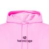(WMNS) Balenciaga Sponsor Hoodie Pink Red Women's 578135TJVE15764