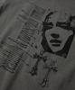 SAINTPAIN Sp Lettering Maria Short Sleeve T-Shirt Charcoal