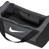 Nike Brasilia Polyester One Shoulder Crossbody Portable Luggage Bag, Gym Bag Trumpets Unisex Black Gray Casual DM3976-068
