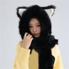 Thicken Warm Scarf Hat Lovely Foxs Ears Women Hat Outdoor Earflap Children Hat for Winter Warmth and Fashionable Look