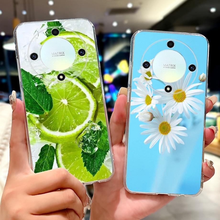 For Honor Magic6 Lite Case ALI-NX3 Popular Fashion Painted Cover Soft Slim Phone Case For Honor Magic5 Lite Magic 6 Lite 5G Bags