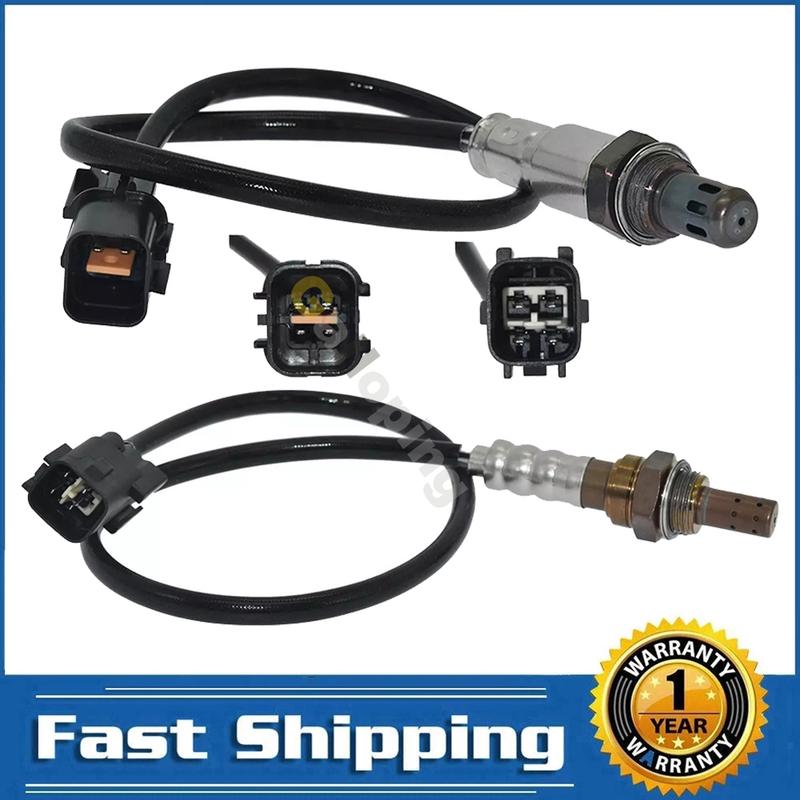 

2PCS Oxygen O2 Sensor 1 2 for 2010 2011 2012 Hyundai Genesis Coupe L4 2.0L 4 Wires Upstream Downstream Front Rear 392102C210