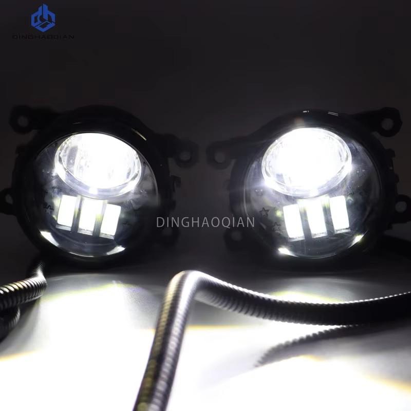 1Pair Car Front Foglight Fog Lamp Daytime Running Lights For Ford Focus 2009 2010 2011 2012 LED Fog Lights H11 12V