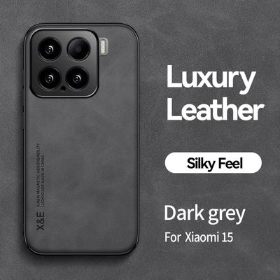 Για Xiaomi 15 14 13 12 Pro Θήκη από Δέρμα Προβάτου Ελαφριάς Πολυτέλειας Για Mi 14 13 12 T Pro 13Lite Με Μαγνητική Αναρρόφηση Θήκη Τηλεφώνου