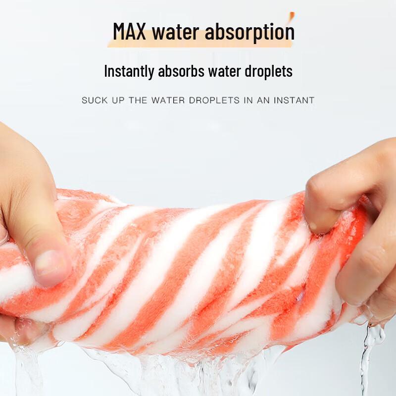 Super Absorbent Coral Fleece Hair Drying Cap