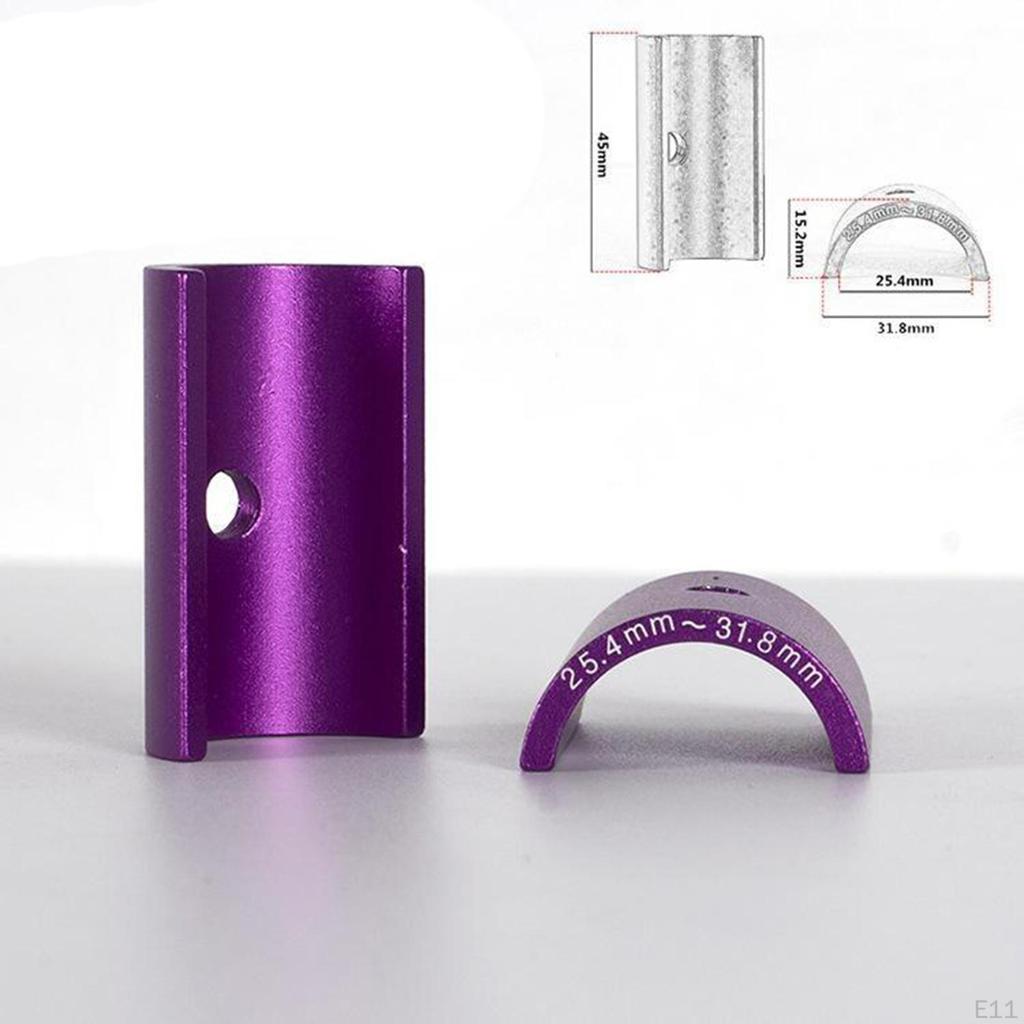 - 31.8mm Stem Reducer Bike Handlebar Shim Spacer Replacements Parts