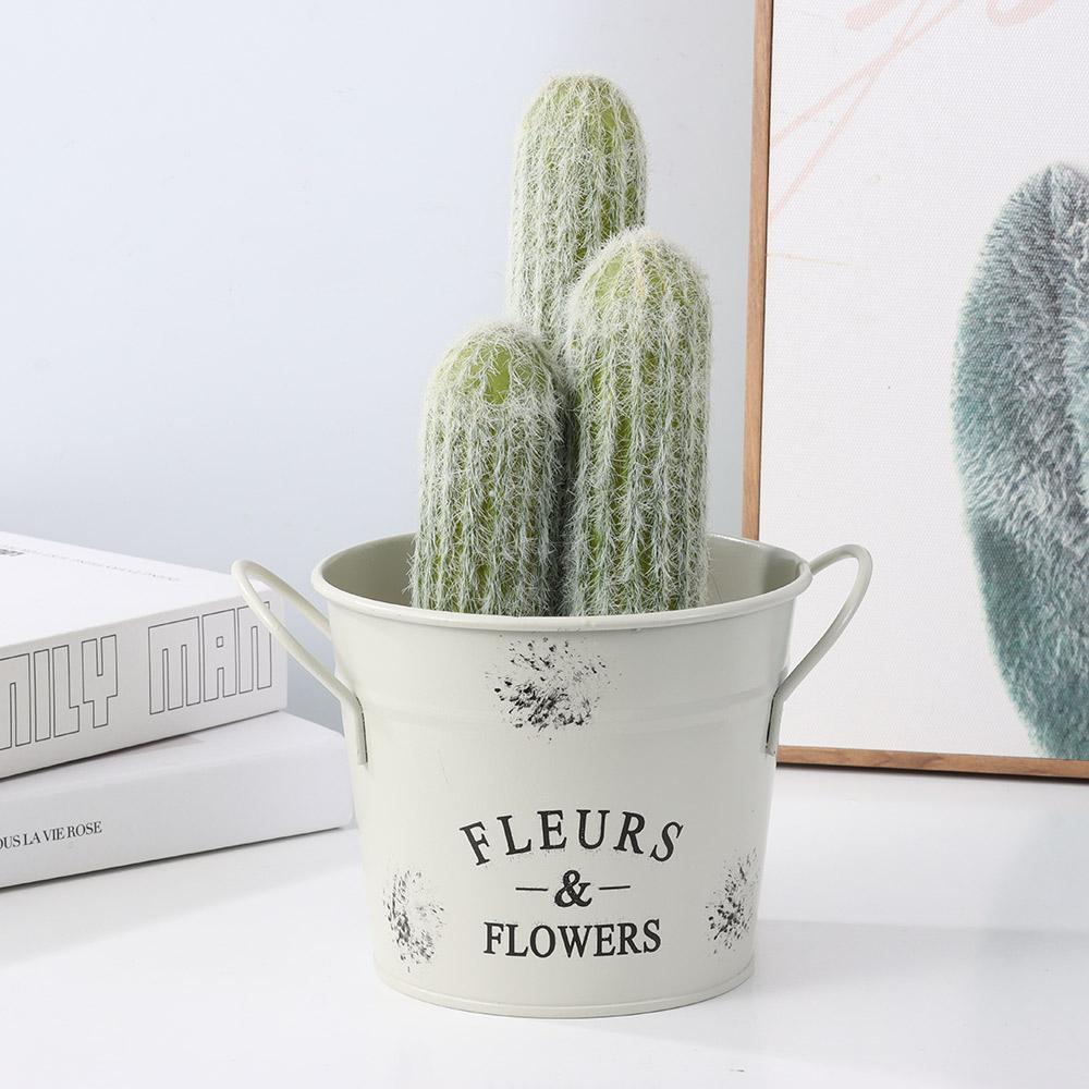 Dzbanek metalowy do domu Dzbanek Doniczki na kwiaty Wazon na kwiaty Dekoracja ogrodowa Wiadro na kwiaty