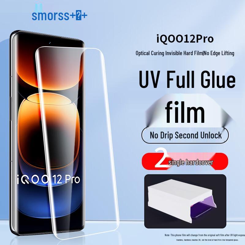 

Screen Protector for vivo iQOO 12 Pro 2 Pcs