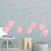 1pack Heart Shape Pendant Pvc Spiral Party Pendant Garland For Wedding Valentine's Day Party Decoration"