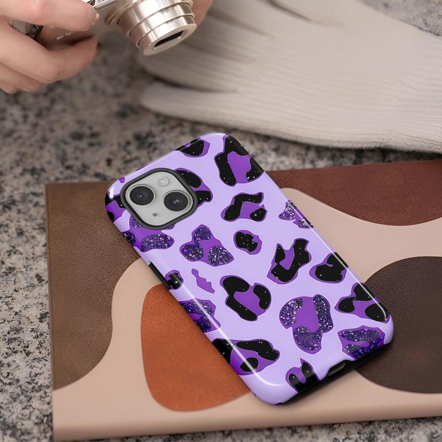 

Phone Case for Apple iPhone 17 Air 11 Pro Max 16e 12 Plus 14 16 XS XR 13 15 Soft Cover Capa Green Purple Spots iPhone 11 Pro Max