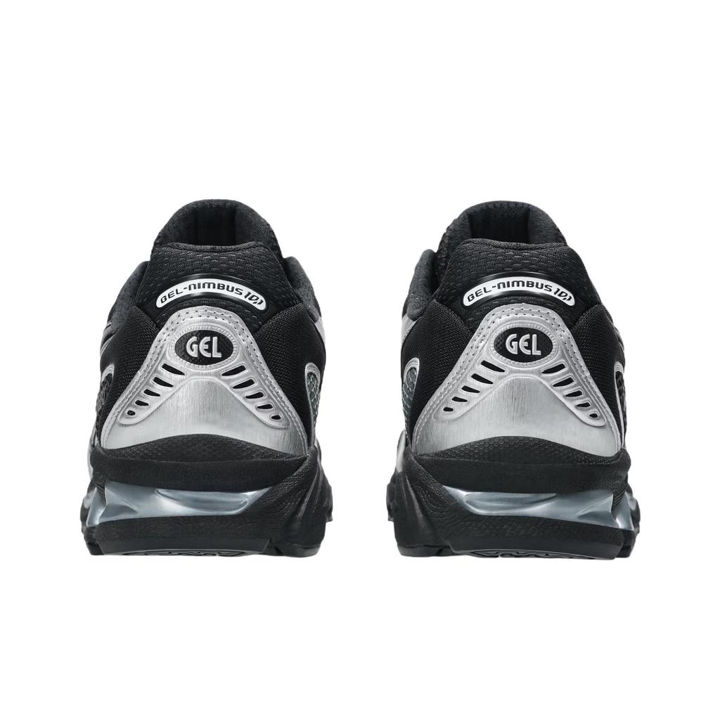 Asics Gel-Nimbus 10.1 Metallic Pack Comfortable Versatile Fabric Synthetic Leather Low-Top Casual Running Shoes Unisex Sneakers 1203A820-001