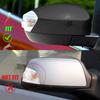 Glänzende Weiße/Glänzende Schwarze Rückspiegelabdeckung Für Ford S-MAX Galaxy S-Max 2006 2007 2008 2009 2010 2011-2015 KUGA/Escape 2008