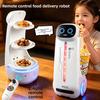 Remote Control Delivery Robot Toy, Electric Transport Car for Snacks Drinks Food, Parent-Child Interactive Gift for Boys Girls