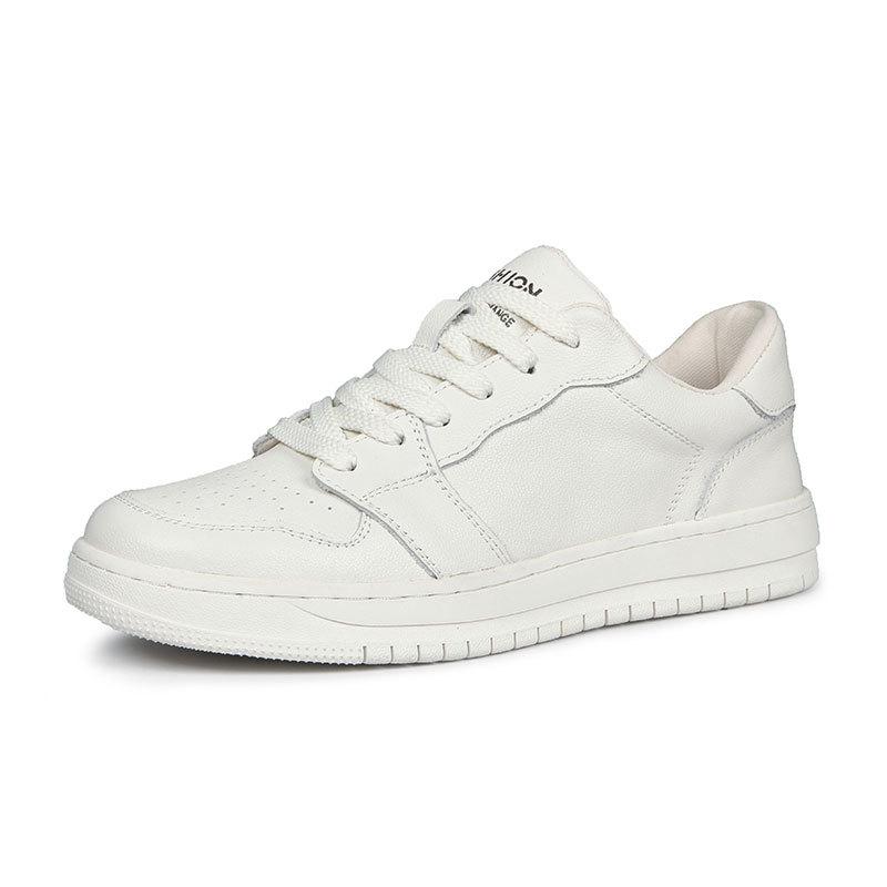 Board shoes men's leather trend sports board shoes low cut breathable casual shoes men's trend