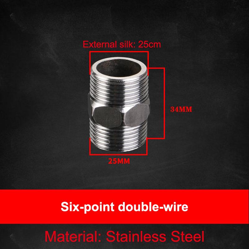 Copper Male Thread Connector Hose Coupler Adaptor Shower Hose Extension Pipe Universal Hose Extender Bathroom Accessories