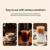 Stainless Steel Milk Frothing Wand with Detachable Whisk Heads Automatic Stirring Function Suitable for Coffee Eggs