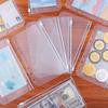 8 SZTUK Kieszonki do segregatora PVC Koperty na gotówkę A5 A6 A7 Foldery z zamkiem Saszetki Organizer na pieniądze Segregator dokumentów Wkłady do segregatora