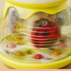 Baby sensory suction balls, safe press and spin jump toy  Sensory activity, educational spinning toy for kindergarten, green