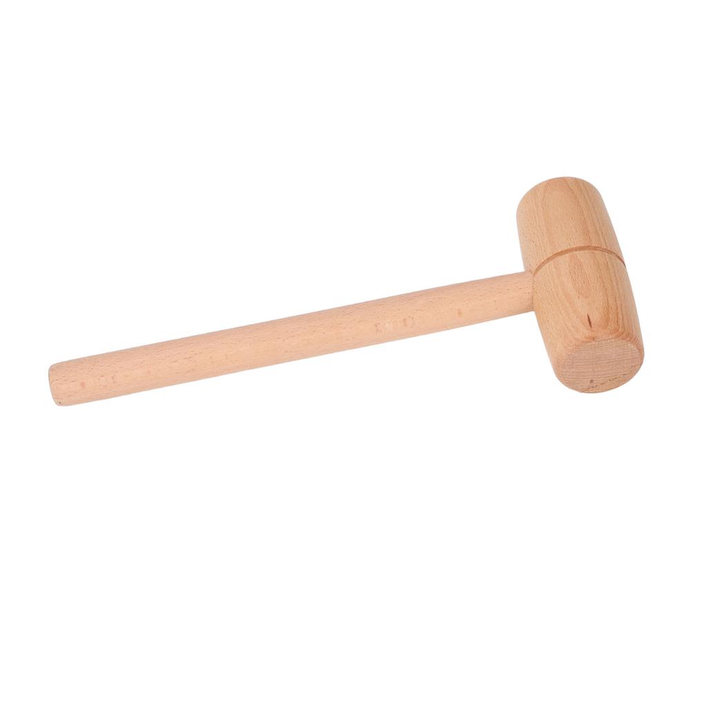 2Pcs Wood Hammer Inset Joint Multi Purpose Wooden Mallet for Factories Furniture Installation Carving Seafood Cracking