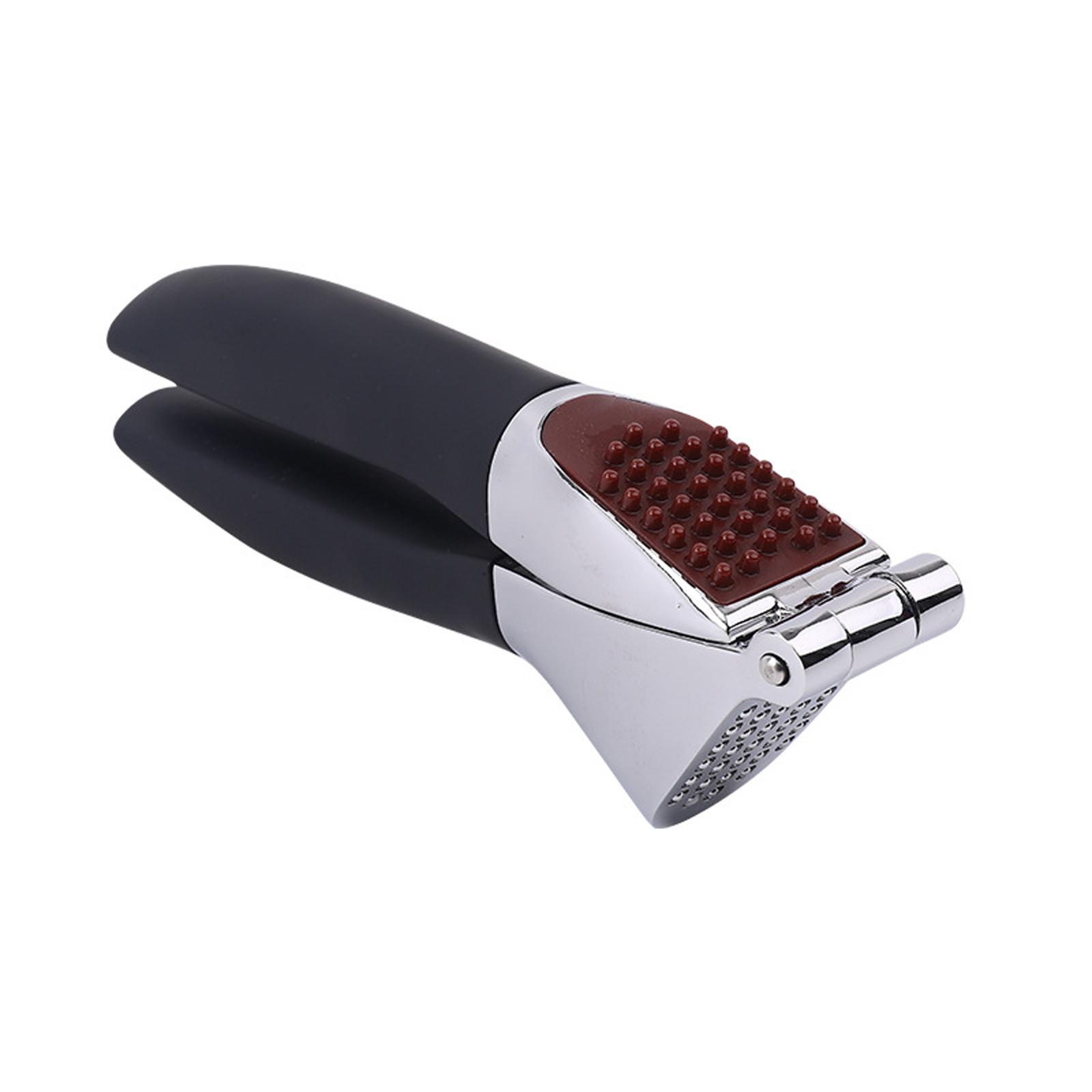 Manual Garlic Press, Garlic Mincer and Crusher for Home Kitchen one size чёрный