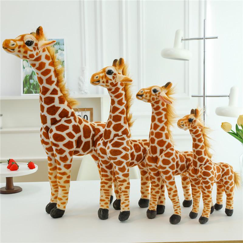 Realistic Giraffe Skeleton Movie Prop Plush Home Ornament