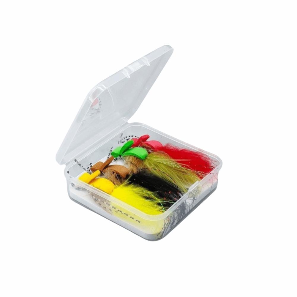 4pcs Set 4pcs Set Fly Fishing Lures Top Water Fishing Lure Set For Freshwater Fishing 4pcs