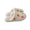 Winter cotton slippers cute thick bottom warm hair student slippers women's home plush girl parent-child non-slip couple
