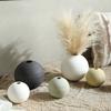 European Style Ceramic Round Ceramic Vase Frosted Spherical Flower Arrangement Ornaments Living Room Dining Table Floral Vase
