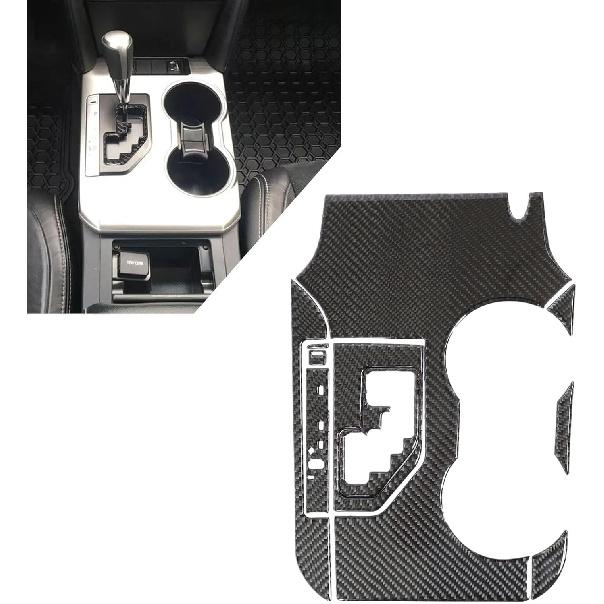 Priprilod Vnitřní lišta z uhlíkových vláken Kryt panelu řadicí páky středové konzole Interiér Kompatibilní s Toyota Camry 2012 2013 2014