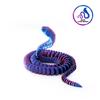 3D Printed Snake Serpent Figures Desk Accessories  for Boy 3D Printed Dragon Room Desktop Ornament Office Accessories Figurines