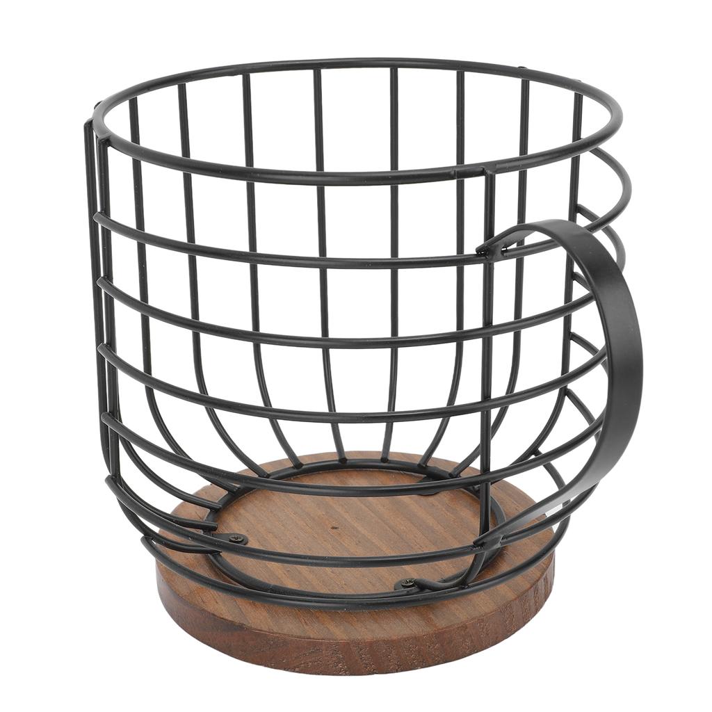 Mug Shape Coffee Pod Holder Coffee Capsule Storage Basket for Counter Coffee Bar Tabletop Kitchen Living Room