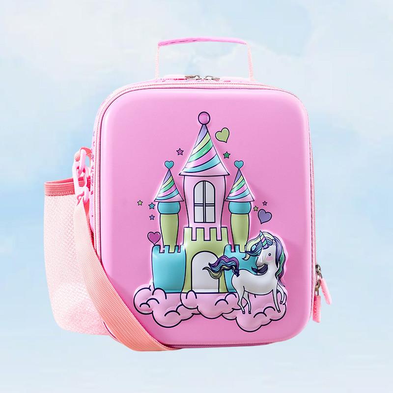 Eva Kids Lunch Bag With Cartoon Animal Pattern For Elementary School Students