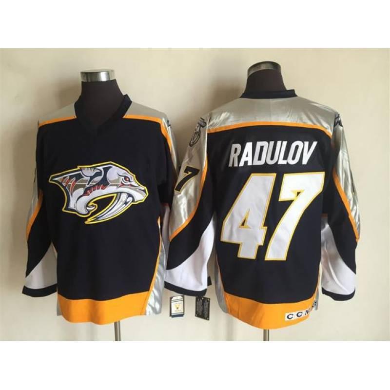 Maillot d'entraînement de hockey sur glace pour homme et femme à manches longues Pittsburgh Penguins Nashville Predators Ottawa Senators Officiel