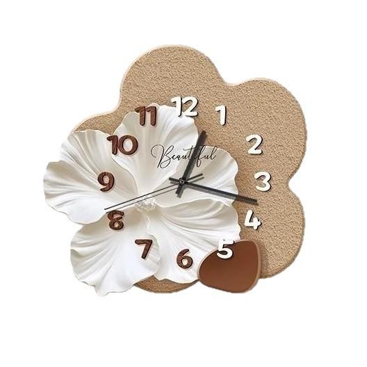 Medieval Style Clock Wall Clock Living Room High-end Simple Clock Wall Hanging New Style Light Luxury High-end Creative Home