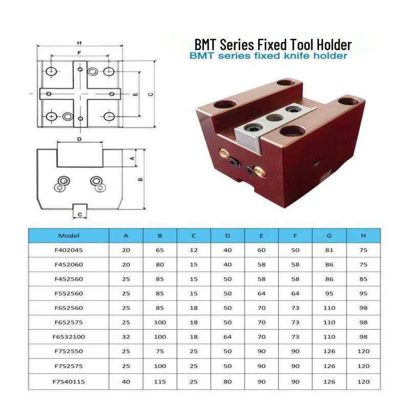 

Rongyu N24-BMT452560 CNC Lathe Turn-Mill Tool Holder