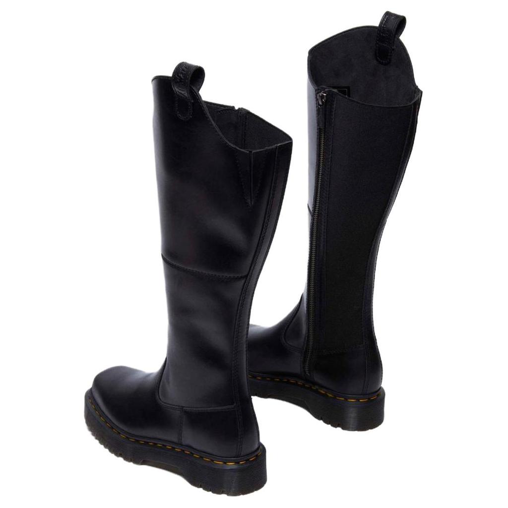 Dr. Martens Amaayah Kožené Módní Vysoké Boty Dámské boty Černé 31947001