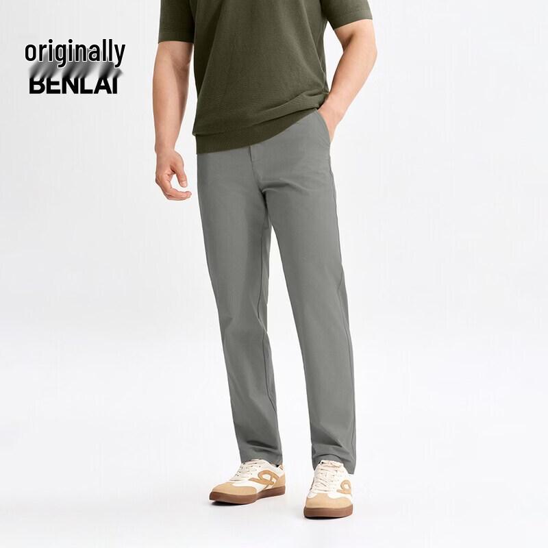 BENLAI Men s 2026 Summer Straight-Leg Casual Pants 31