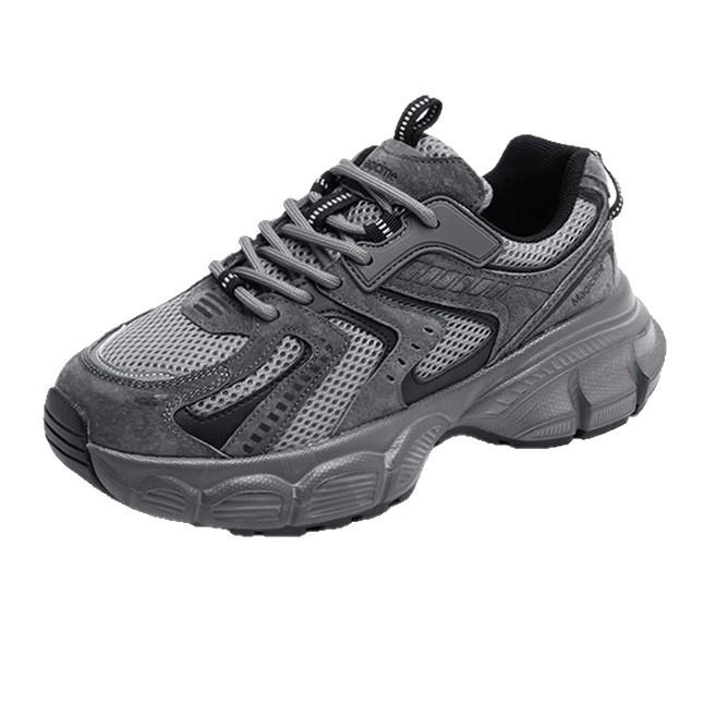 Sports Dad Shoes Girl 2025 Spring and Summer New Versatile Student Korean Version Thick-soled Height Increase, Light Breathable Mesh Running