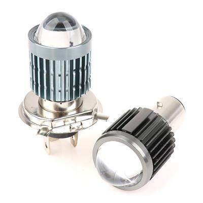 H4 Led Moto H6 Ba20D Led Motorcycle Headlight Bulbs Csp Lens White Fog Lights